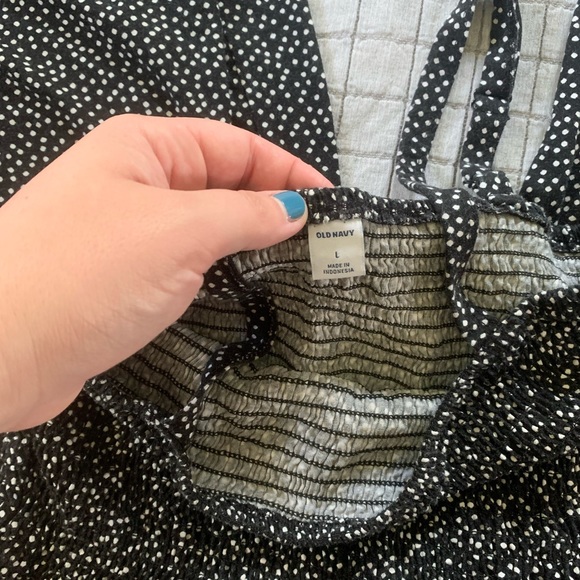 Old navy polka dot jumpsuit - Picture 3 of 3